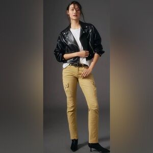 Pilcro Mid-Rise‎ Slim Cargo Utility Pants